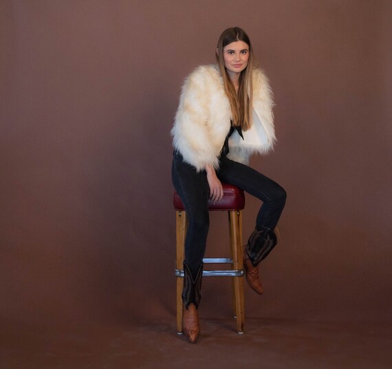 Dead-Stock 60s YETI Coat. 60s Shaggy Coat. Vintage