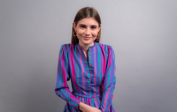 Statement RHINESTONE Earrings. Multi-Color Earrin… - image 8