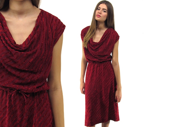 70s velvet dress