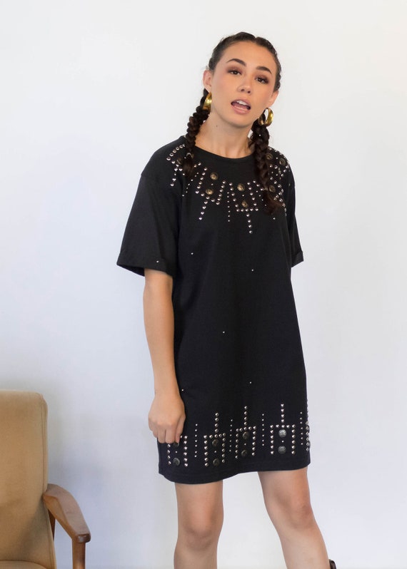 SOUTHWESTERN Studded Dress. Vintage 80s Dress. Vi… - image 7