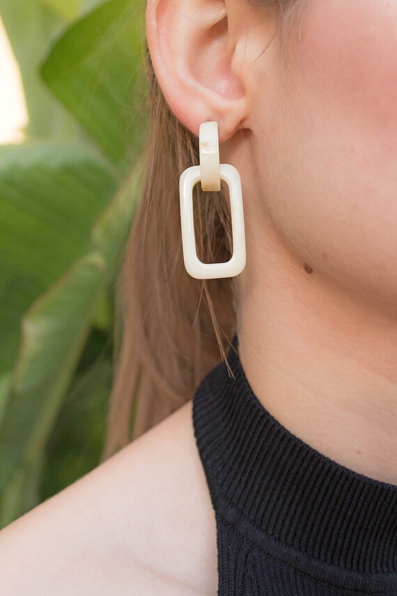 Statement Earrings / Geometric Earrings / Minimal… - image 7