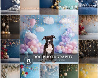 Fondos profesionales para fotografía de perros