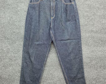 Vintage Minimalist Y2K L.L.Bean Jeans 14P Double Comfort Waist Grunge Casual
