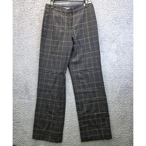 Vintage Pendleton Check Wool Pants Sze 8 Black Academia Preppy Twee Quiet Luxury