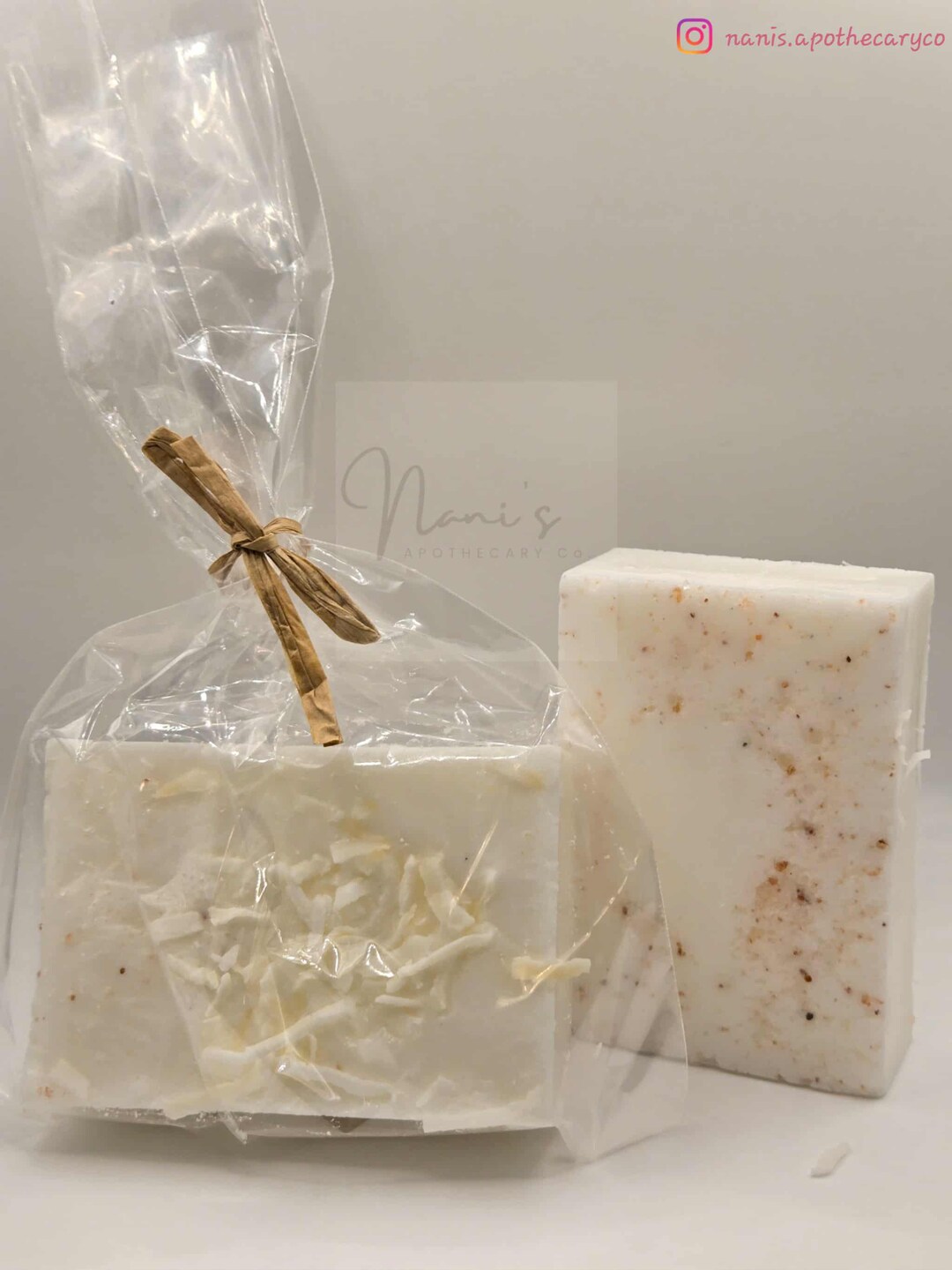 Coconut and Himalayan Pink Salt Soap Bar - Etsy