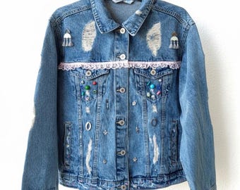 Jean Jacket Women (Size L)