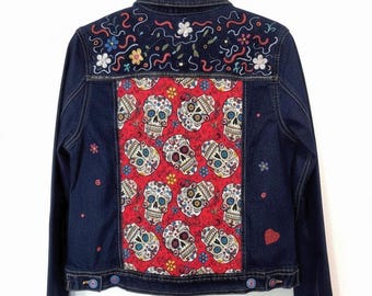 Jean Jacket Women (Size Petite Large)