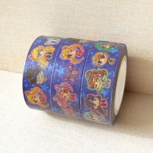 SM Washi Tape. Kawaii Washi Tape. Anime Washi Tape. Planner Decoration. Paper Tape. Planner Supplies. Cute Washi Tape. Anime. 10M image 2