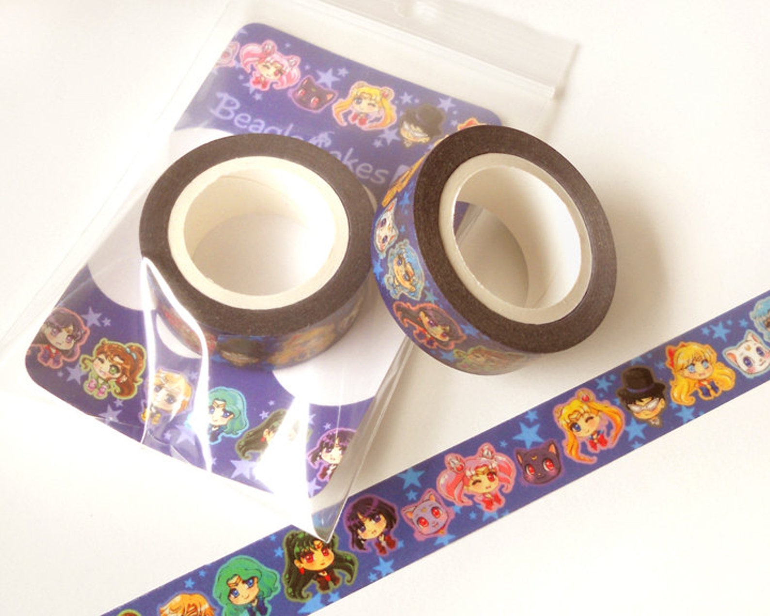 Sailor Moon Washi Tape. Kawaii Washi Tape. Anime Washi Tape. Etsy
