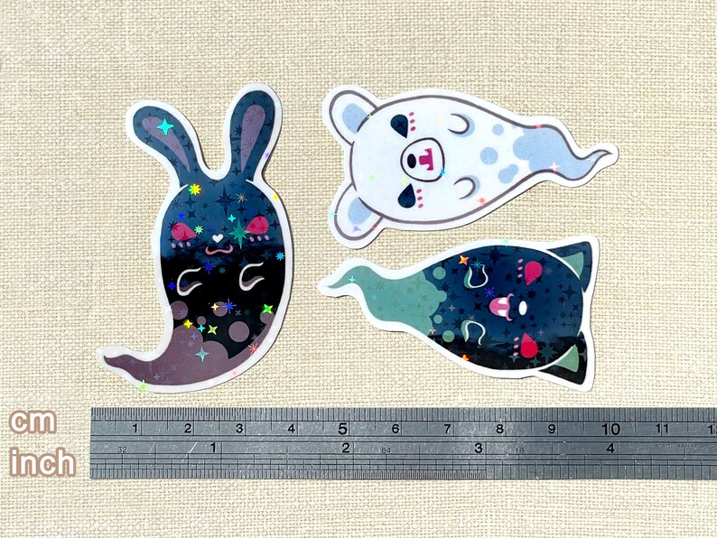 Ghosts Stickers, Halloween Stickers, Planner Stickers, Holographic Stickers, Waterproof Stickers, Functional Stickers, Animal Stickers, Cat image 2