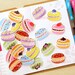 Macaron Stickers. Colorful Stickers. Planner Stickers. Envelope Seals. Diary Stickers. Card Embellishment. Craft Stickers. Party Confetti