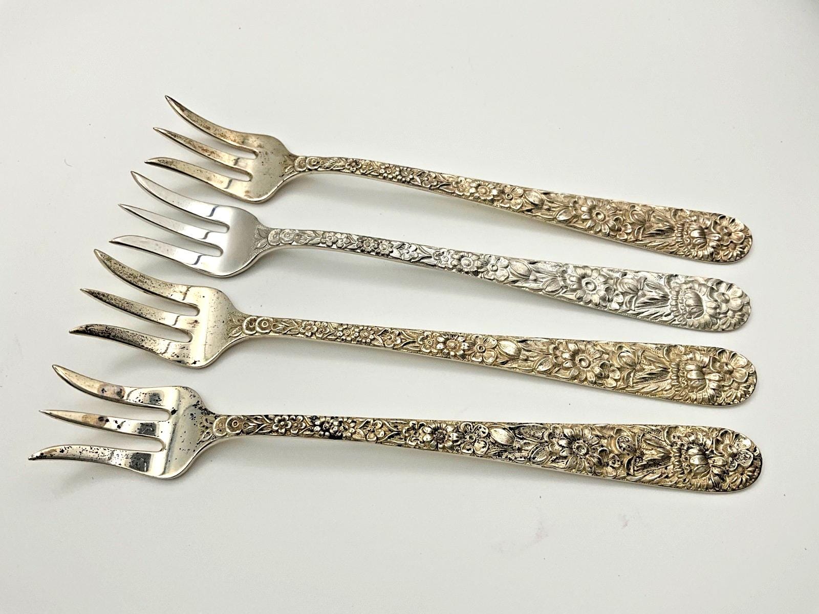 Sterling Silver Oyster Fork - Etsy