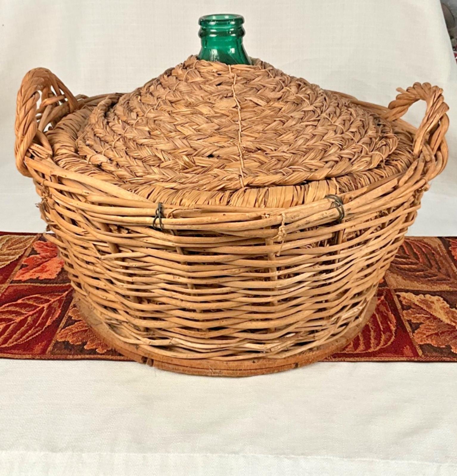 Rare Wicker Baskets - Etsy