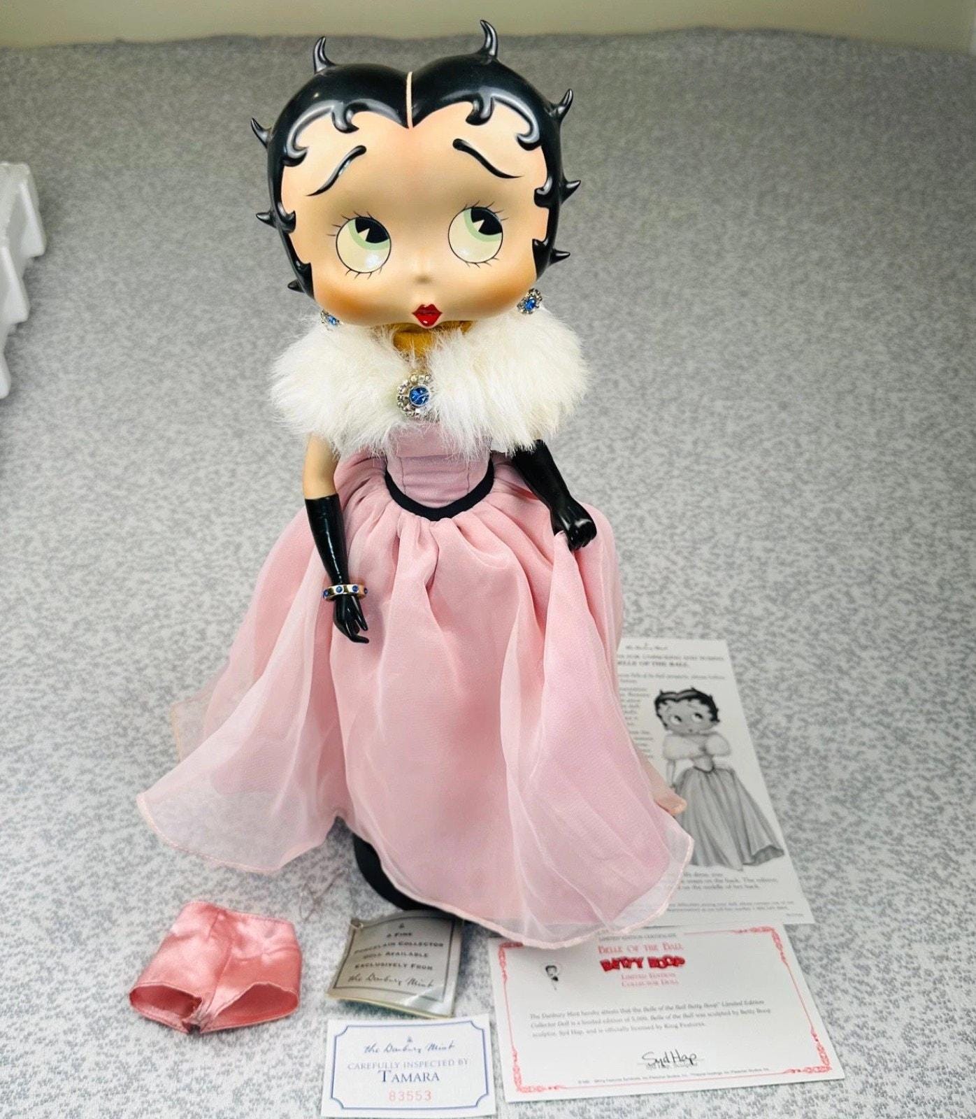 Rare Betty Boop Danbury Mint Porcelain Doll Belle of the Ball