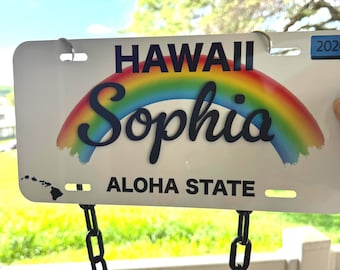 Novelty License Plate Lei