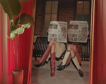 Arte de pared enmarcado para sala de estar, impresión en lienzo vintage, arte de pared de entrada, decoración de dormitorio de moda moderna de mediados de siglo, amante de la vendimia, 16 x 24