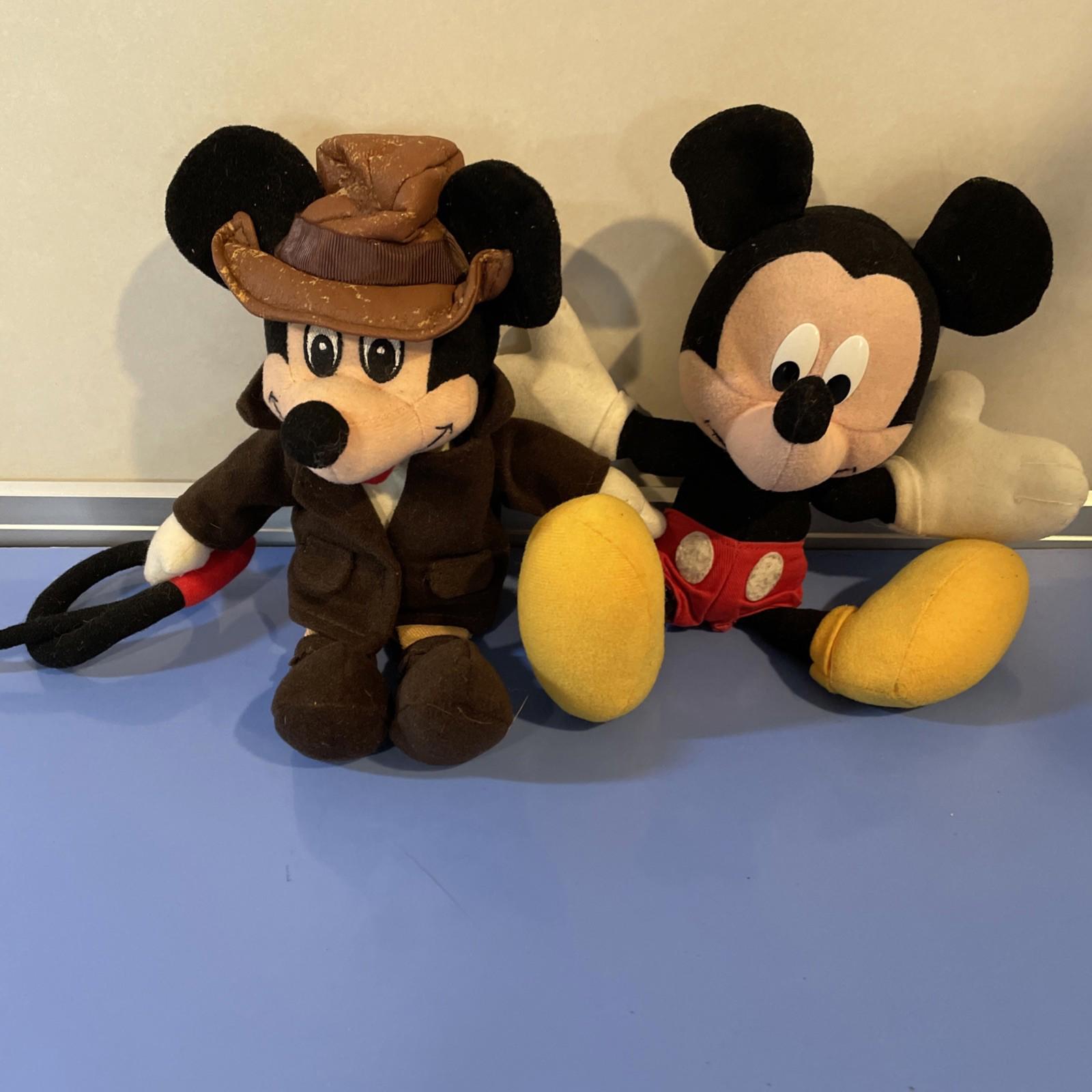Mickey Mouse Lot of 2, Adventureland Mickey & Classic Mickey, A593