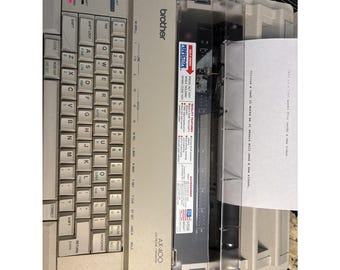 Brother AX-400 Electronic Typewriter w/ Correction Tested Working vs25