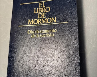 El Libro de Mormon - The Book Of Mormon Spanish Edition - Paperback 1991