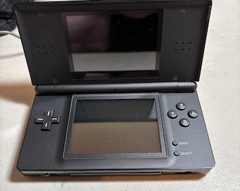 Nintendo DS Lite nero con caricabatterie e custodia (LEGGI LA DESCRIZIONE) v007