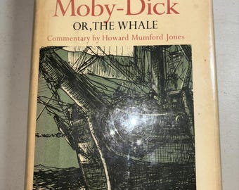 Herman Melville Moby Dick 1976  H Mumford Jones Classic Literature