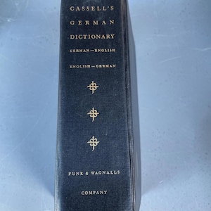 Cassells German Dictionary - Etsy
