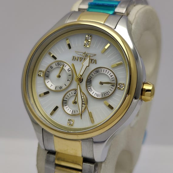 Invicta Angel 28655 Day and Date & 24 Hour Dial Mother of  display picture 1