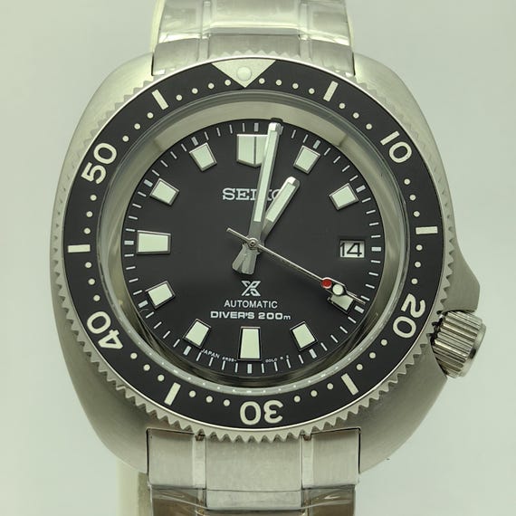 SEIKO PROSPEX TURTLE Automatic Mod Black Dial 7S2… - image 1