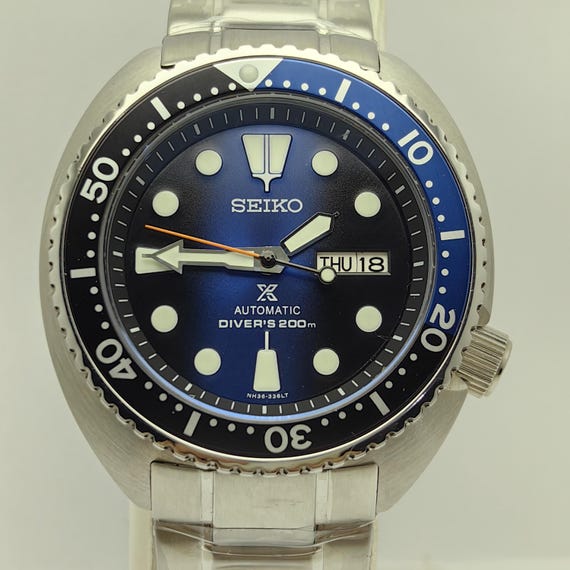 SEIKO PROSPEX TURTLE Automatic Mod Black Dial 7S2… - image 11