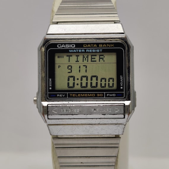 Casio DB-310 Mod 871 Data Bank Chronograph Alarm … - image 6