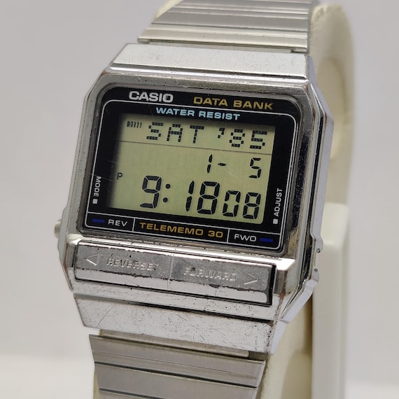 Casio DB-310 Mod 871 Data Bank Chronograph Alarm … - image 1