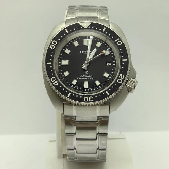 SEIKO PROSPEX TURTLE Automatic Mod Black Dial 7S2… - image 2