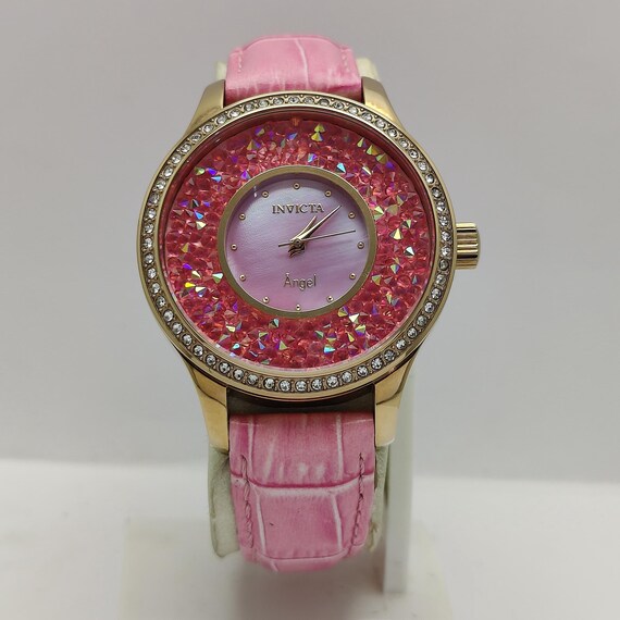 Invicta Angel Pink Mother of Pearl 40 Mm Dial 24586 Quartz  display picture 1