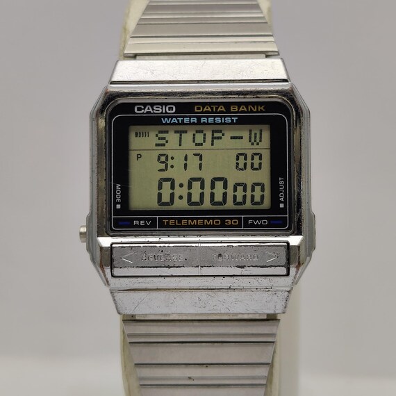 Casio DB-310 Mod 871 Data Bank Chronograph Alarm … - image 8