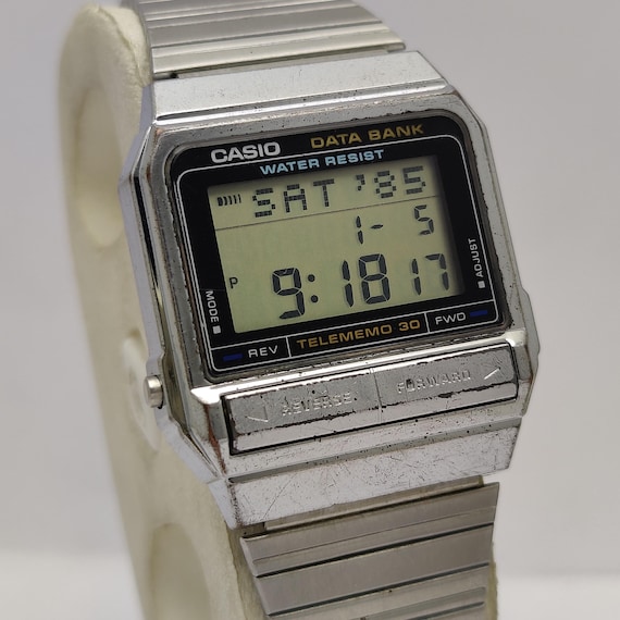 Casio DB-310 Mod 871 Data Bank Chronograph Alarm … - image 2