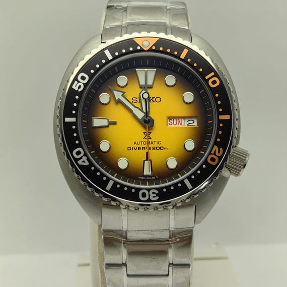 SEIKO PROSPEX TURTLE Automatic Mod Black Dial 7S2… - image 8