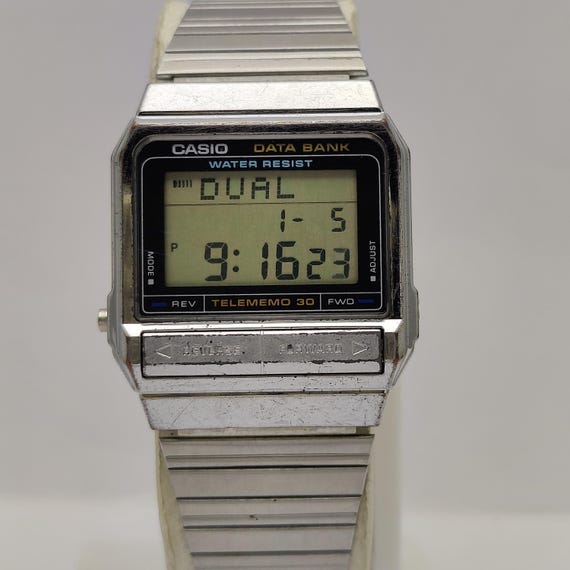 Casio DB-310 Mod 871 Data Bank Chronograph Alarm … - image 5