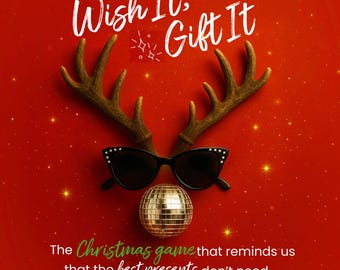 Wish It, Gift It, A Christmas Game | Secret Santa | Family and Office Holiday Activity