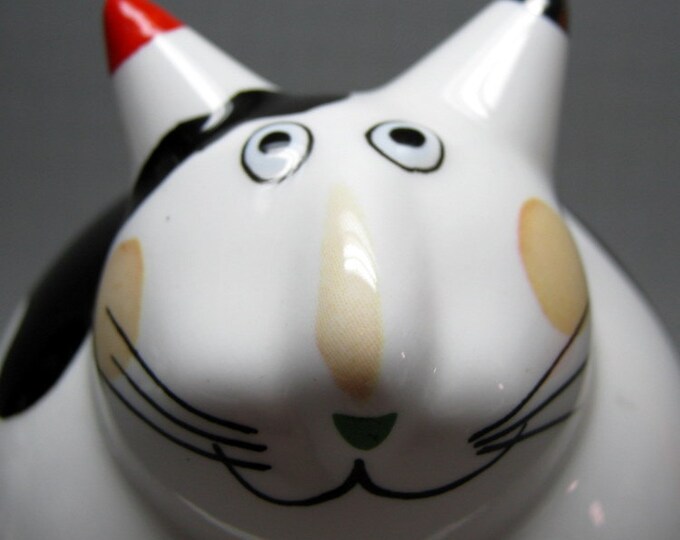 Villeroy and Boch Cat Condiment Jar With Lid Designed by ROSEMARIE