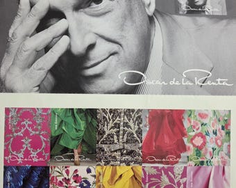 Oscar de la Renta Booklet of 11 Postage Stamps