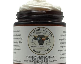 Whipped Moisturizer- Texas Grass-Fed Tallow Wide Open Spaces