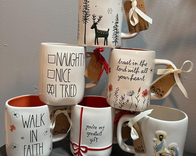 Christmas Coffee Mug / Rae Dunn Christmas Collection - Etsy