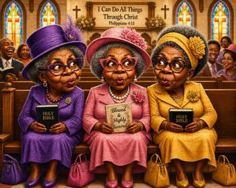 Custom Photo Puzzle Personalized Jigsaw 80 120 200 300 500 1000 Piece Church ladies in hats Black Art Family Gift Keepsake