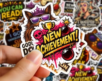 80Pcs Dungeon Crawler Carl Stickers, Princess Donut Vintage Art, Funny Mongo Quote Decals