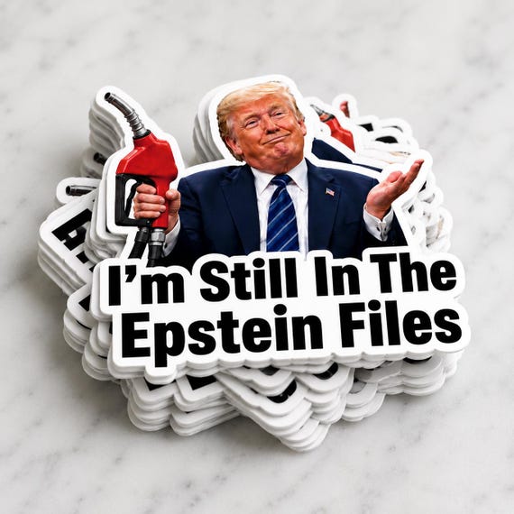 100pcs I Did That Trump Stickers, Your Gas Price Up Sticker, Viral Meme Trump Anti-Facist Humor Decals, Funny Trump Meme Sticker