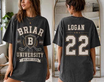 Off-Campus Briar Hockey Shirt, Hockey Romance Shirt, custom briar hockey, John Tucker,offcampus shirt,college hockey shirt,booktok hockey