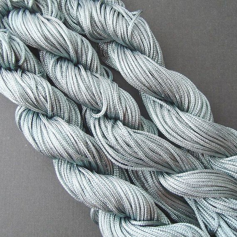 Cordon En Nylon Satiné 2 Mm Pour Bracelet