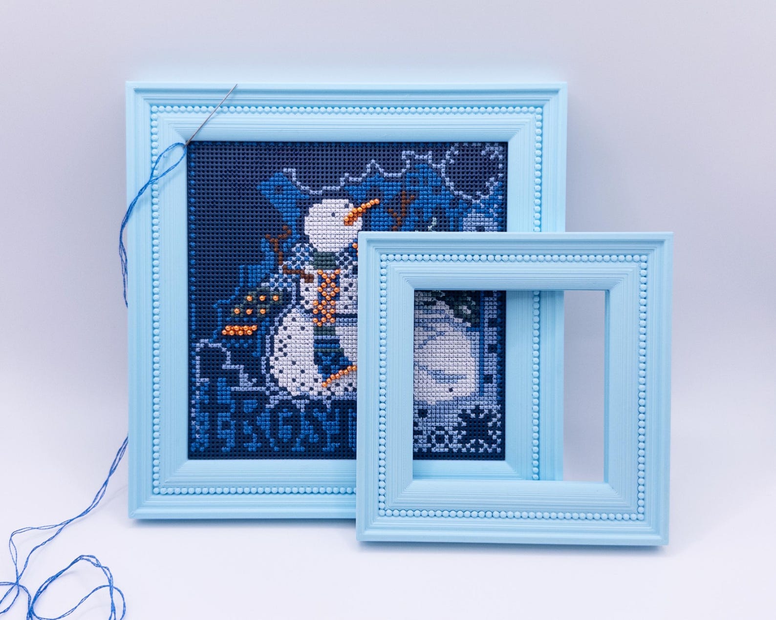 Magnetic Cross Stitch Frames That Are Perfect for Mill Hills