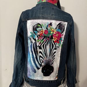 Vintage Zebra Jacket - Etsy