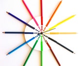 Children pencil wall clock, modern wall clocks, cool clocks, kids clocks contemporary clocks